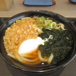 名代 富士そば - 夕そば たぬきうどん 450円