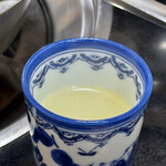 水たき 長野 - 最初にスープを飲みます