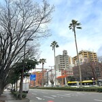 水たき 長野 - ■お店まで→地下鉄を出ると、あれ、高知みたい!