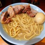 ラーメン 盛太郎 - チャーシュー麺　1,100円（野菜マシマシ、薄味）