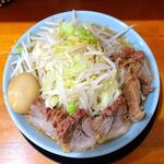 ラーメン 盛太郎 - チャーシュー麺　1,100円（野菜マシマシ、薄味）