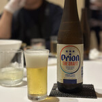 琉球割烹 ふぁいみーる - オリオンビール　ドラフト