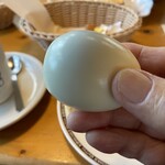 コメダ珈琲店 - コメダの玉子は綺麗に剥ける