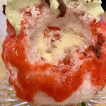 天然氷のかき氷 ひめじ官兵衛堂 - 