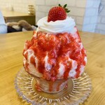 天然氷のかき氷 ひめじ官兵衛堂 - 