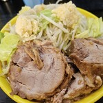 ラーメン イエロー - 400g、にんにくマシマシ