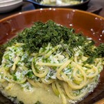 サードグリル - しらすと生青海苔のペペロンチーノ