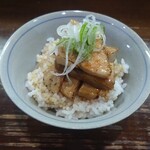 らあめん サンド - 炙りチャーシュー丼