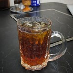 焼肉 済州 - 〆のウーロン茶（200円）