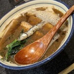 烈志笑魚油 麺香房 三く - 