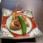 竹政 - タラコやだし巻きなど
      見た目も味も上品な一品✨✨