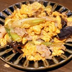 飲んべぇ食堂 らくだ屋 - きくらげ玉子炒め