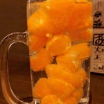 飲んべぇ食堂 らくだ屋 - 冷凍みかんサワー