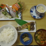 海鮮割烹食堂　樹八 - 一汁三菜刺身バージョン