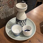 金町製麺 - 南部美人 熱燗　700円