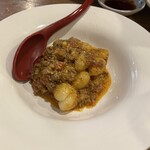 金町製麺 - ニョッキのクリームボロネーゼ　470円