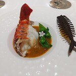 シェ ケンタロウ - 地伊勢海老・スープドポワソン（完成）