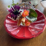 環坂 - 記念のお花