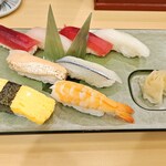 築地すし 竹若 - ランチ握り