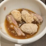 濃厚水炊き かぐら - せせりとつみれ