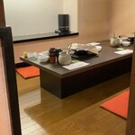 濃厚水炊き かぐら - 座敷