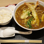 うまいもん屋 晴 - カレーうどん、ライス小