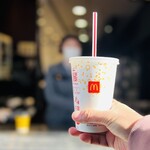 マクドナルド - ドリンク写真:プレミアムローストアイスコーヒーM 180円