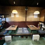 味道苑 - 店内　小上がり席