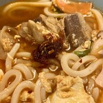 味道苑 - カルビうどん