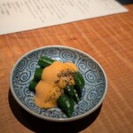 永来権 - 茹でたてスナップエンドウ