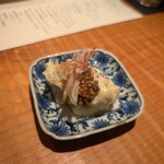 永来権 - 三種の芋のポテトサラダ。