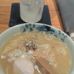 永来権 - 〆の鶏白湯ラーメン