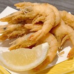 龍のかくれんぼ - 小海老唐揚②