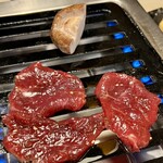 味道苑 - 焼き焼き　新鮮な椎茸もうまい◎