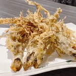 龍のかくれんぼ - ひげごぼう天ぷら②