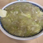 塩山館食堂 - あんかけ湯麺(餡が凄い)