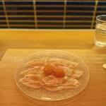 キートス - 群馬産の生ハムと金柑