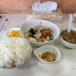 香林 - 酢豚　ライス大盛