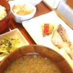 市松庵 - ブリしお定食☺︎