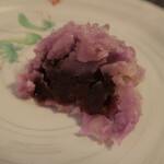 嘯月 - 朝の露　断面