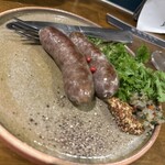 横須賀夜市 - 自家製フランクフルト