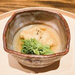 温石 - あん肝と菜の花