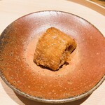 温石 - 在来種、あさはた蓮根のおかき揚げ