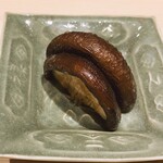温石 - 藤枝産シイタケの蒸し焼き