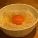 鶏焼肉のんき - 濃厚卵かけご飯