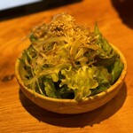 鶏焼肉のんき - 山椒サラダ