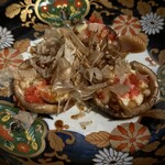 居酒屋 黒電話 - たこ焼き風しいたけタルタル902円