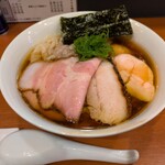 自家製手もみ麺 鈴ノ木 - 醤油特製ラーメン