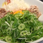 来来亭 - 料理写真:まぜそばＲネギ増し