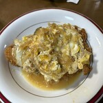 自由軒 - 大カツとじ